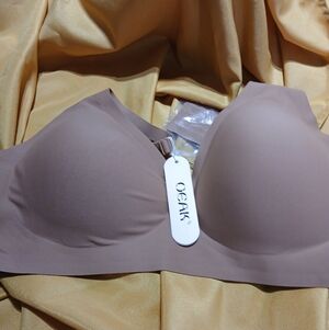 OEAK Women's Seamless Brown Bra XXXL